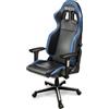 SPARCO SEDIA POLTRONA GAMING UFFICIO MODELLO ICON COLORE NERO/AZZURRO - 00998NRAZ