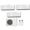 Fujitsu CLIMATIZZATORE CONDIZIONATORE FUJITSU TRIAL SPLIT PARETE INVERTER SERIE KM 7000+9000+12000 BTU R-32 con AOYG24KBTA3 7+9+12