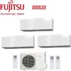 Fujitsu CLIMATIZZATORE CONDIZIONATORE FUJITSU TRIAL SPLIT PARETE INVERTER SERIE KG 7000+9000+12000 BTU con AOYG18KBTA3 7+9+12