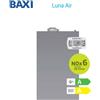 Baxi CALDAIA BAXI LUNA AIR 28 KW NOX 6 A CONDENSAZIONE PER INCASSO METANO O GPL COMPLETA DI KIT SCARICO FUMI - NEW