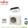 Fujitsu CLIMATIZZATORE CONDIZIONATORE FUJITSU SPLIT CASSETTA KR CIRCULAR FLOW INVERTER AUXG18KRLB 18000 BTU MONOFASE CON FILOCOMANDO E GRIGLIA INCLUSI BIANCO