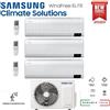 Samsung CLIMATIZZATORE CONDIZIONATORE SAMSUNG INVERTER TRIAL SPLIT WINDFREE ELITE 9000+9000+12000 con AJ068TXJ R-32 CLASSE A++ WIFI - NEW 9+9+12