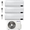 Samsung CLIMATIZZATORE CONDIZIONATORE SAMSUNG INVERTER TRIAL SPLIT WINDFREE ELITE 7000+7000+7000 con AJ052TXJ R-32 CLASSE A+++ WIFI - NEW 7+7+7