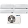 Samsung CLIMATIZZATORE CONDIZIONATORE SAMSUNG INVERTER QUADRI SPLIT WINDFREE AVANT 7000+9000+9000+12000 con AJ080TXJ R-32 CLASSE A++ WIFI - NEW 7+9+9+12