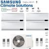 Samsung CLIMATIZZATORE CONDIZIONATORE SAMSUNG INVERTER QUADRI SPLIT CEBU WI-FI 7000+9000+12000+12000 con AJ080TXJ R-32 CLASSE A++ WIFI - NEW 7+9+12+12