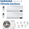 Samsung CLIMATIZZATORE CONDIZIONATORE SAMSUNG INVERTER DUAL SPLIT CEBU WI-FI 7000+9000 con AJ050TXJ R-32 CLASSE A+++ WIFI - NEW 7+9