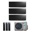 Daikin CLIMATIZZATORE CONDIZIONATORE DAIKIN TRIAL SPLIT INVERTER serie 3 FTXJ R-32 EMURA III NERO Bluevolution 7000+7000+7000 con 3MXM52N WI-FI INCLUSO - NEW -7+7+9