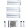 Mitsubishi Electric CLIMATIZZATORE CONDIZIONATORE MITSUBISHI ELECTRIC TRIAL SPLIT INVERTER MSZ-LN KIRIGAMINE STYLE BIANCO PERLA R-32 9000+12000+12000 con MXZ-3F68VF Wi-Fi NEW 9+12+12