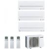 Mitsubishi Electric CLIMATIZZATORE CONDIZIONATORE MITSUBISHI ELECTRIC TRIAL SPLIT INVERTER MSZ-AP_VGK R-32 9000+9000+18000 CON MXZ-3F68VF A++ WI-FI INCLUSO - NEW 9+9+18