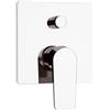 REMER MISCELATORE MONOCOMANDO REMER DREAM D 09 PER VASCA-DOCCIA INCASSO CON DEVIATORE E PIASTRA DI OTTONE CROMATO