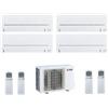 Mitsubishi Electric CLIMATIZZATORE CONDIZIONATORE MITSUBISHI ELECTRIC QUADRI SPLIT INVERTER MSZ-AP R-32 9000+9000+9000+12000 CON MXZ 4F72VF NEW 9+9+9+12