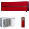 Mitsubishi Electric CLIMATIZZATORE CONDIZIONATORE MITSUBISHI ELECTRIC INVERTER serie LN KIRIGAMINE STYLE MSZ-LN25VGR WI-FI R-32 9000 BTU ROSSO RUBINO