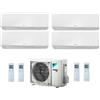 Daikin CLIMATIZZATORE CONDIZIONATORE DAIKIN QUADRI SPLIT INVERTER serie R FTXM R-32 PERFERA WALL Bluevolution 9000+9000+12000+12000 con 4MXM80N WI-FI INCLUSO - NEW 9+9+12+12