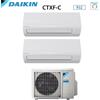 Daikin CLIMATIZZATORE CONDIZIONATORE DAIKIN DUAL SPLIT INVERTER SERIE SENSIRA 12000+12000 CON 2MXF50A R-32 WI-FI OPTIONAL 12+12