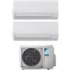 Daikin CLIMATIZZATORE CONDIZIONATORE DAIKIN DUAL SPLIT INVERTER SERIE SENSIRA 9000+9000 CON 2MXF40A R-32 WI-FI OPTIONAL 9+9