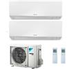 Daikin CLIMATIZZATORE CONDIZIONATORE DAIKIN DUAL SPLIT INVERTER serie R FTXM R-32 PERFERA WALL Bluevolution 7000+9000 con 2MXM50N9 WI-FI INCLUSO - NEW - 7+9