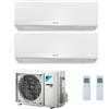 Daikin CLIMATIZZATORE CONDIZIONATORE DAIKIN DUAL SPLIT INVERTER serie R FTXM R-32 PERFERA WALL Bluevolution 7000+18000 con 2MXM68N9 WI-FI INCLUSO - NEW 7+18