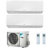 Daikin CLIMATIZZATORE CONDIZIONATORE DAIKIN DUAL SPLIT INVERTER serie R FTXM R-32 PERFERA WALL Bluevolution 7000+7000 con 2MXM40N WI-FI INCLUSO - NEW 7+7