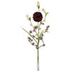 Flair Flower Set di 3 fiori artificiali Allium, decorazione floreale singolo, bouquet decorativo floristica, fiore singolo, boccioli di fiori, ramoscello di fiori, rami di fiori, rami decorativi, rami artificiali,