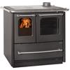 La Nordica Extraflame Cucina A Legna 7,5 kW Con Forno Sovrana Easy 2.0 La Nordica 4 Stelle Antracite
