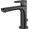 Newform - Linfa nero miscelatore lavabo con scarico - 69410