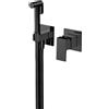 NEWFORM - idroscopino per bidet con miscelatore monocomando nero - 884 + 27853