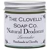 The Clovelly Soap Co. Clovelly Soap Co Balsamo Deodorante Naturale e Fatto a Mano alla Lavanda, Barattolo di Vetro da 60gr