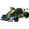 HOMCOM Go-Kart Elettrico Bambini 6-12 Anni e Sedile Regolabile 24V 12km/h Verde