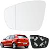 Vetro Specchietto Esterno Sinistro Riscaldabile Per Seat Mii, Skoda Citigo, VW Up - Asferico Grandangolo