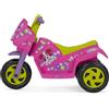 Peg Perego Mini Puppy Moto Elettrica Cavalcabile per Bambini da 1 Anno, Batteria Ricaricabile da 6V, Fari LED, Clacson e Musica, Velocità 4k/h, Due Ruote Motrici con Battistrada Tassellato