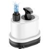 Forever Speed Pompa sommergibile per acquario, ultraleggera, per laghetto, pompa dell'acqua, per acquario, giardino, stagno, fontana 1500L/H 25W
