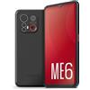 Emporia ME6 Smartphone 5G con pulsante SOS, Fotocamera 50MP, Selfie 8MP Display 6.58 Memoria 128GB + 6GB RAM Android 13, Easy Mode, Nero