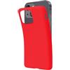 SBS Cover per iPhone 14 Rosso Pantone 185 C, Custodia Morbida e Flessibile Antigraffio, Cover Sottile e Comoda da Tenere in Tasca, Custodia Compatibile con Ricarica Wireless
