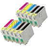 INK BELLIVE 10 Cartucce compatibili per Stampante EPSON T1281 T1282 T1283 T1284 Stylus Office BX305F Stylus S22 Stylus SX125 Stylus SX420W Stylus SX425W