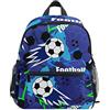 KAAVIYO Cartone Animato Pallone Da Calcio Blu Zaino per Asilo Nido Prescolare Bambini Studente Bookbag Zainetti per Viaggio Ragazze Ragazzi 2-7 Anni Capretto