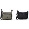 Kipling GABBIE, Borsa a Tracolla, Donna, Verde Moss, Taglia unica IZELLAH, Borse a Tracolla, Donna, Nero Noir, Taglia unica