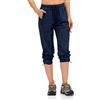 Greensen Pantaloni da trekking da donna, per attività all'aria aperta, estivi, da donna, con tasca con cerniera, alta, ad asciugatura rapida, leggeri, casual, Blu scuro, S