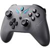 Thunderobot G30S Wireless Controller, PC/NS/Android, Joystick Effetto Hall, Joystick ad Altezza Regolabile, 0 zona morta, 0 deriva, BT/USB/2.4G, Dul vibrazione, Nero