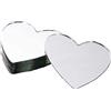 Hoshisea 20 Pezzi Mini Specchi Decorativi, Specchio Parete a Cuore, Mini Specchio a Forma Cuore, set Specchi a Cuore, per Decorare Oggetti Artigianali, Specchi Fai Da Te, Accessori per Progetti di Artigianato