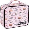 Friends Trousse per trucchi TV con scomparti | Merchandise Friends Vanity Travel Beauty Make Up Case | Contenitore per trucchi da donna | Licenza ufficiale, rosa, Beauty case da viaggio beauty case