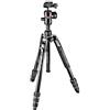 Manfrotto Befree Advanced Travel Treppiede torsione in alluminio, testa a sfera, MKBFRTA4BK-BH