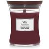 Woodwick Phantom Cherry Media om Cherry Candela Profumata Vasetto