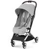 Cybex - Passeggino ORFEO Fog Grey - Telaio Silver