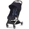 Cybex - Passeggino ORFEO Dark Blue - Telaio Silver