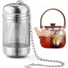 MsTeco Filtro Per Tè In Acciaio Inox 316 Colini da Tè per Tè Sfuso Infusore Infusore per Tisane Palline da Tè 8 * 4cm Filtro de Te Acciaio Inossidabile per Tazza/Teiera/Bollitore