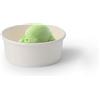 BIOZOYG 50 Pezzi Coppa gelato di cartone 100 ml bianca - coppette usa e getta senza plastica e riciclabile - coppette dessert bicchieri carta