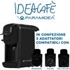 PYRAMIDEA Macchina per Caffè 3 in 1 Compatibile Nespresso Dolcegusto e Cialde Bevande Fredde da 0,6L Nero