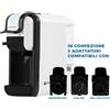 PYRAMIDEA Macchina per Caffè 3 in 1 Digitale Compatibile con Nespresso Dolcegusto e Cialde Bevande Fredde da 0,6L Bianco ICP311WPLUS