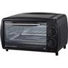 PYRAMIDEA Forno Elettrico Capacità 12 Litri 650 Watt con Timer Colore Nero