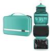 Carttiya Beauty Case da Viaggio, Borsa da Toilette per Donna Uomo Beauty Case Grande Impermeabile, Gancio in Metallo per Appendere, idee regalo natale 2025 Azzurro